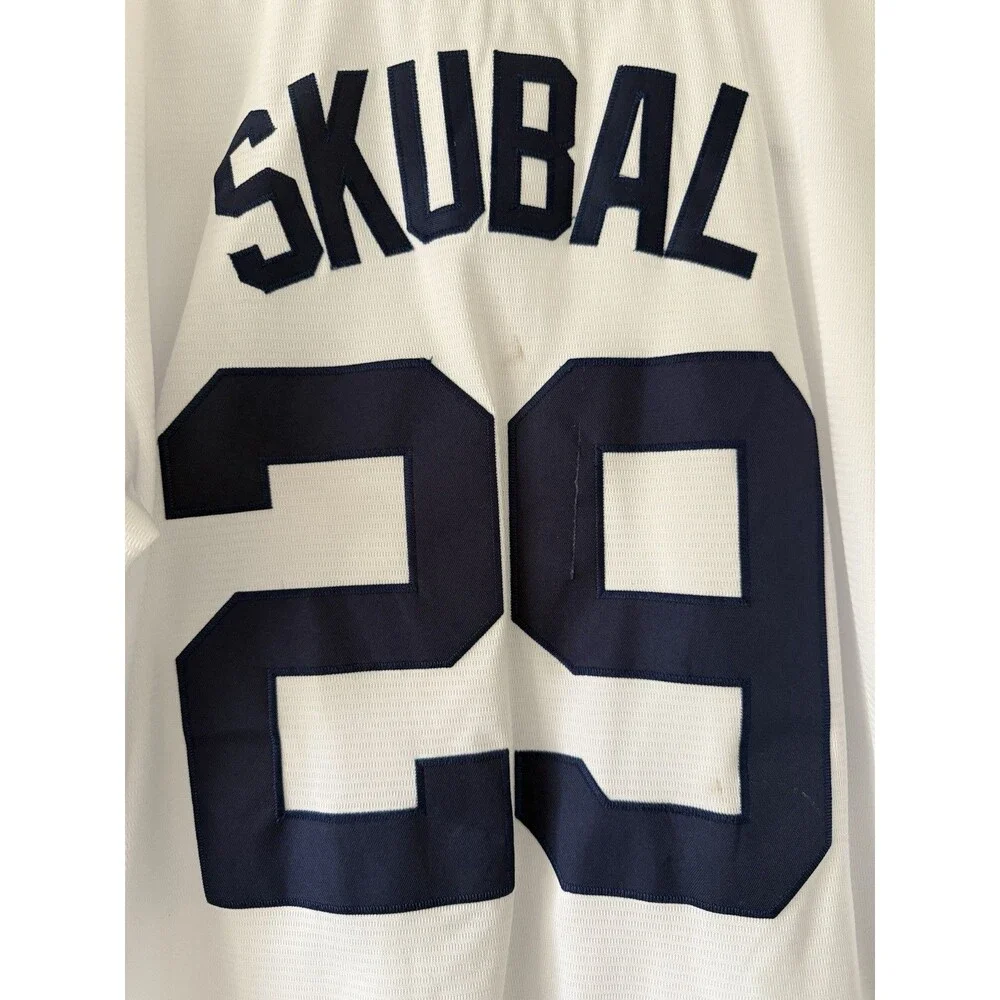 Nike Detroit Tigers Tarik Skubal #29 White MLB Baseball Jersey Men’s Large L